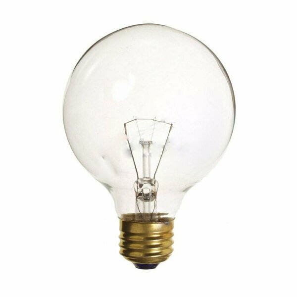 American Imaginations 40W Round Clear G25 Globe Light Bulb AI-37547